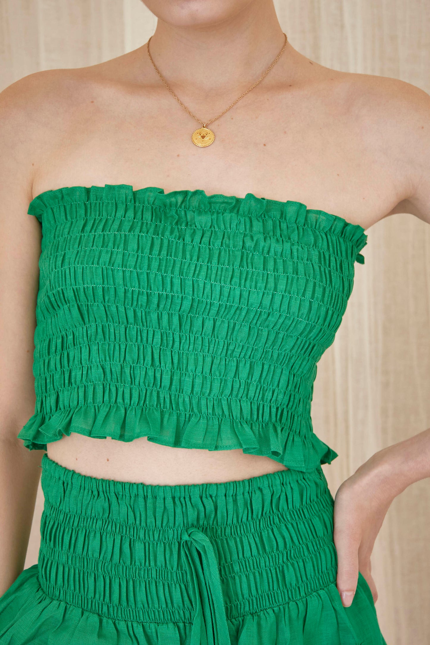 RANA TOP (INDIAN GREEN)