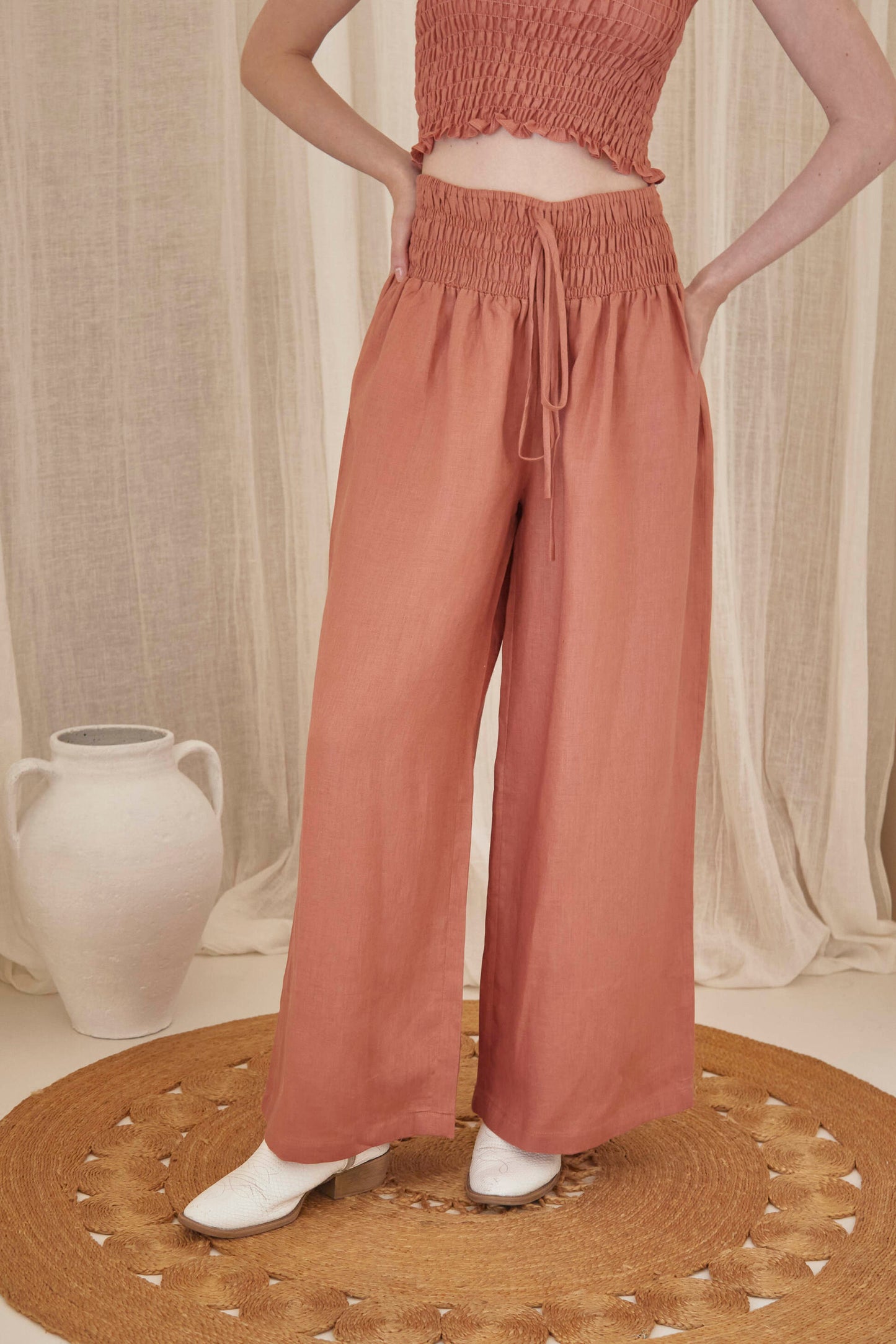 MAMAT TROUSER (TERRACOTTA)