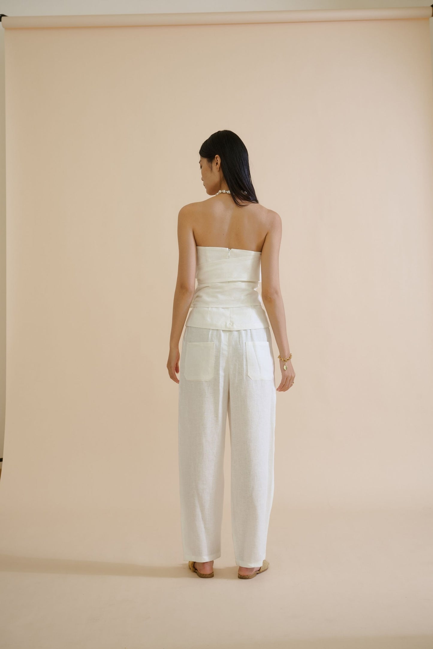 MILOS TROUSER (WHITE)