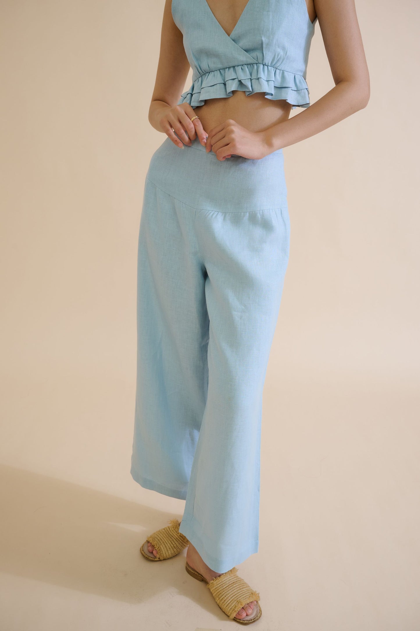 FURAHA TROUSER (CORNFLOWER)